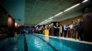 30años enseñando a nadar en Pamplona